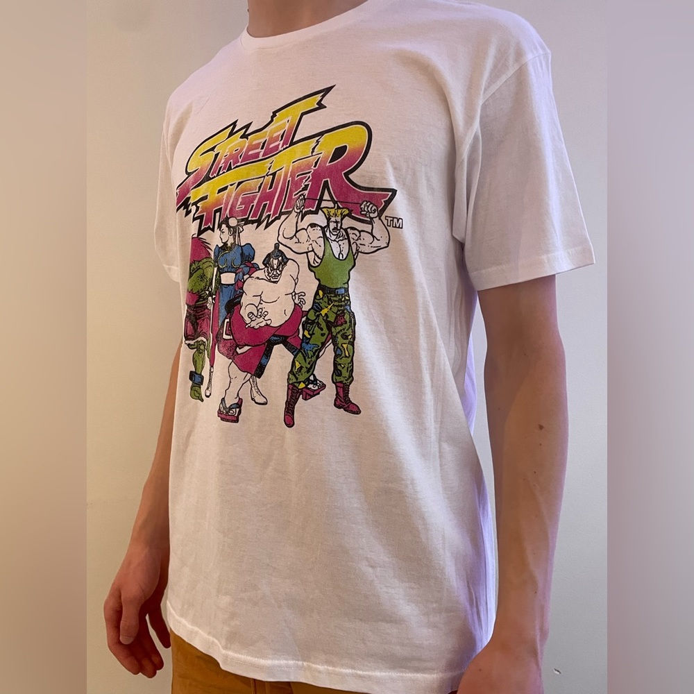 White Graphic Tee